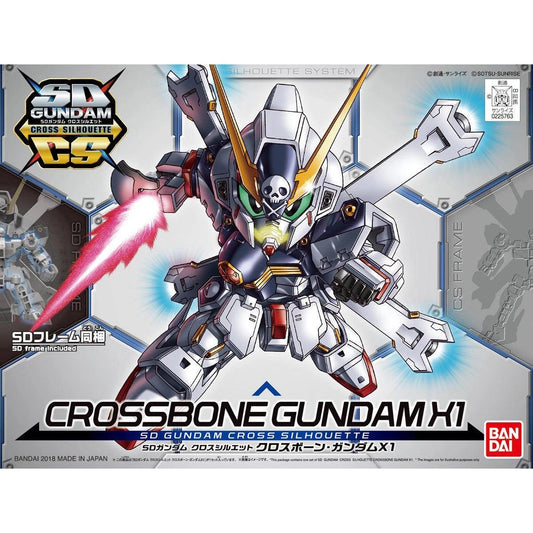 Bandai SD Gundam Cross Silhouette: Crossbone Gundam X1 - Kidultverse