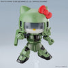 Bandai SD Gundam Cross Silhouette: Hello Kitty / MS-06 Zaku II - Kidultverse