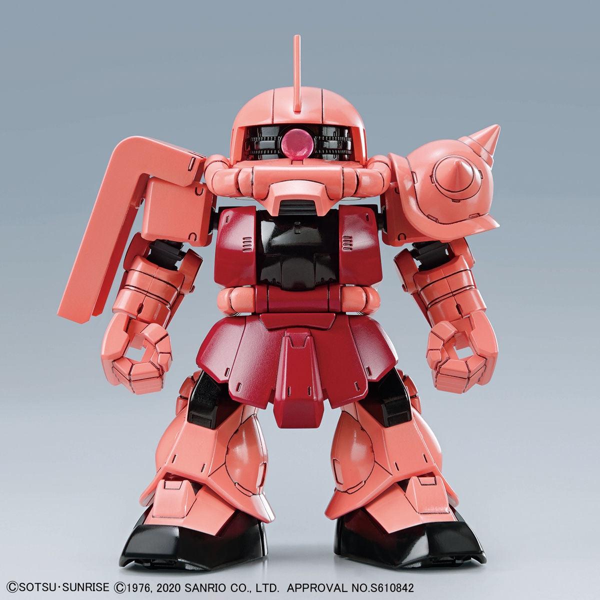 Bandai SD Gundam Cross Silhouette: Hello Kitty / MS-06S Char's Zaku II - Kidultverse