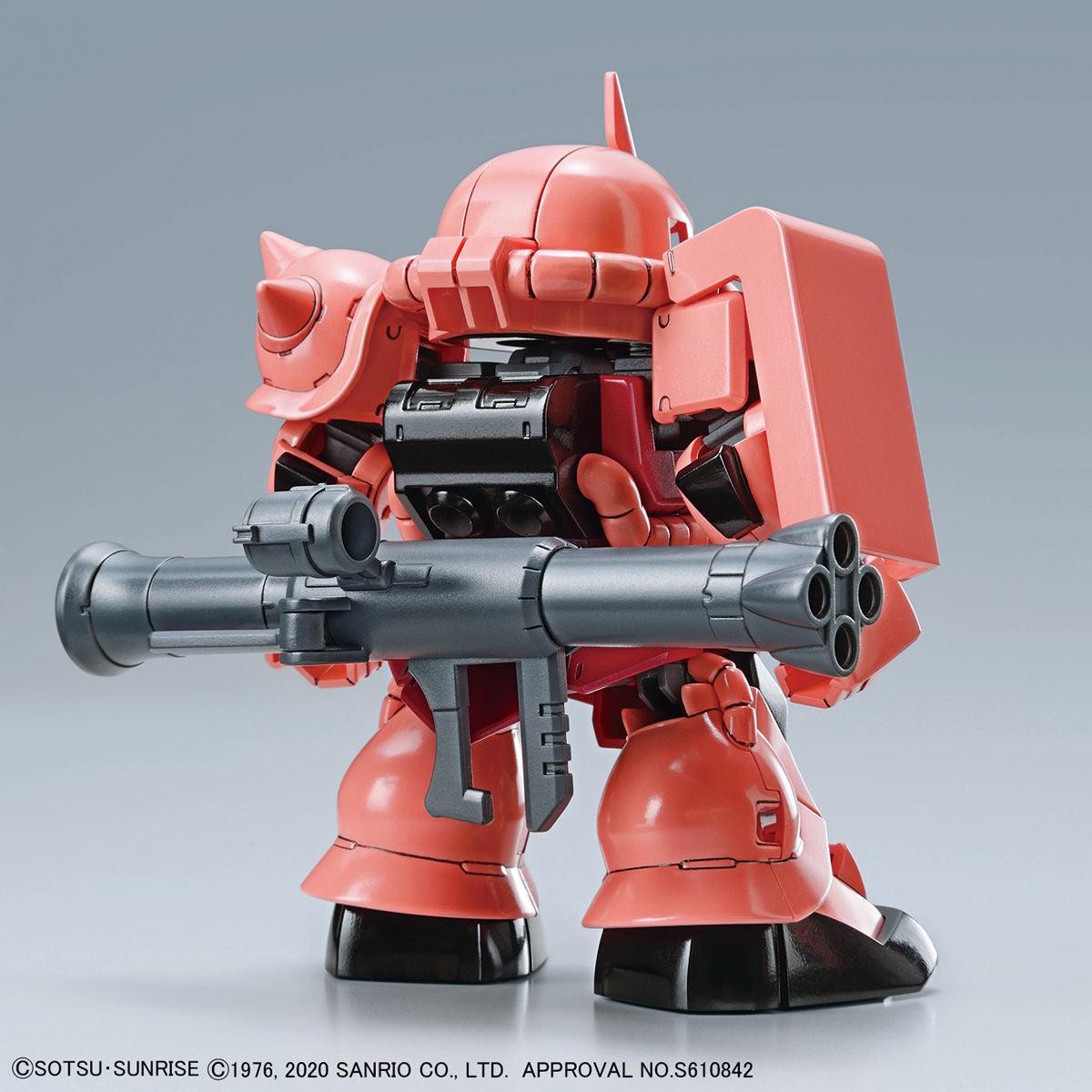 Bandai SD Gundam Cross Silhouette: Hello Kitty / MS-06S Char's Zaku II - Kidultverse