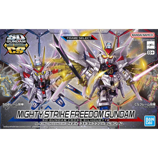 Bandai SD Gundam Cross Silhouette: Mighty Strike Freedom Gundam - Kidultverse