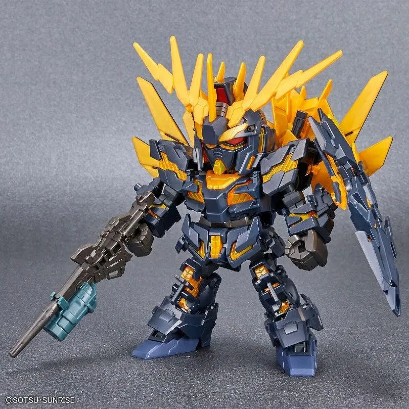 Bandai SD Gundam Cross Silhouette: Unicorn Gundam 2 Banshee [Destroy Mode] & Banshee Norn Parts Set - Kidultverse