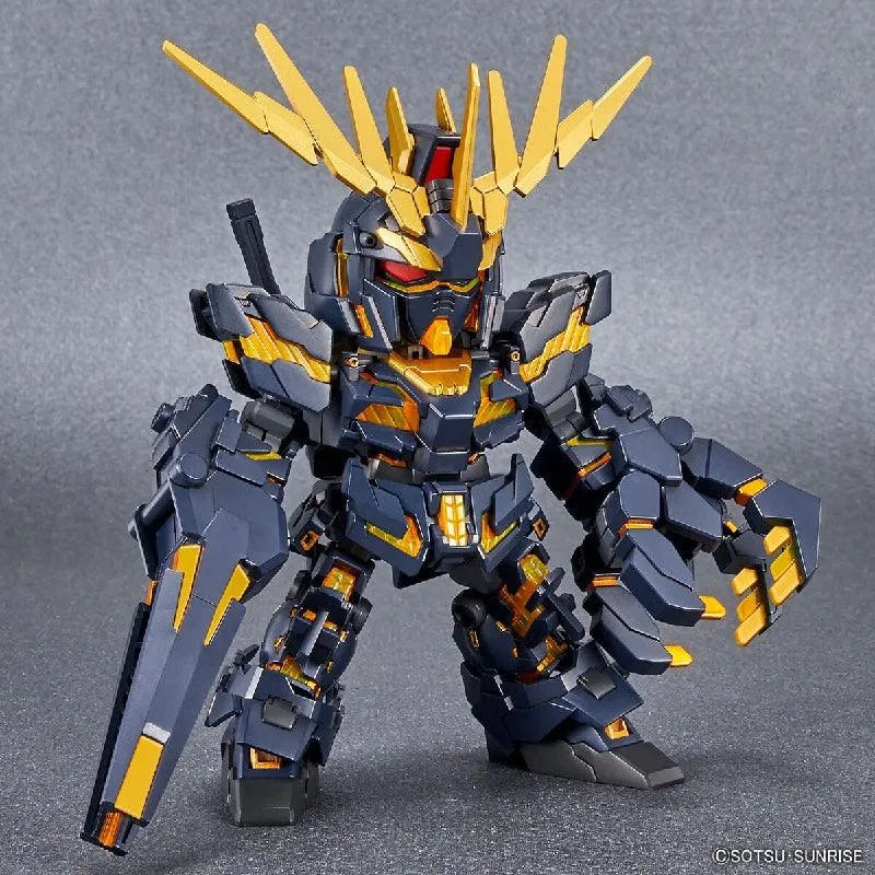 Bandai SD Gundam Cross Silhouette: Unicorn Gundam 2 Banshee [Destroy Mode] & Banshee Norn Parts Set - Kidultverse