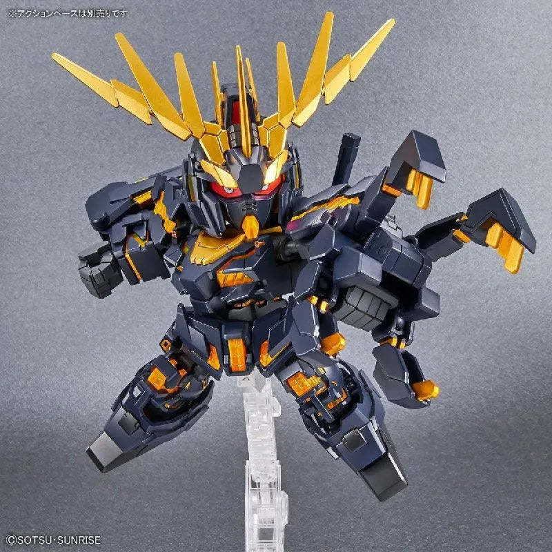 Bandai SD Gundam Cross Silhouette: Unicorn Gundam 2 Banshee [Destroy Mode] & Banshee Norn Parts Set - Kidultverse