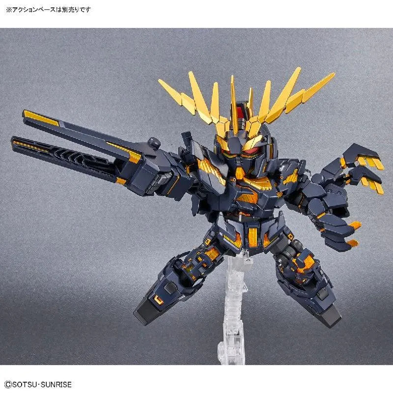 Bandai SD Gundam Cross Silhouette: Unicorn Gundam 2 Banshee [Destroy Mode] & Banshee Norn Parts Set - Kidultverse