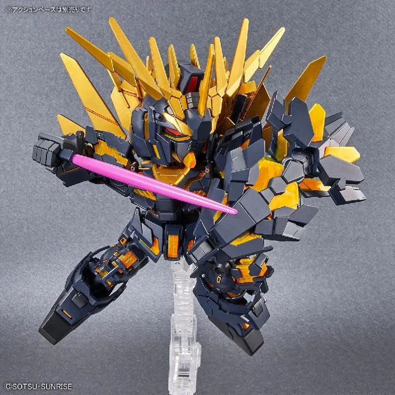 Bandai SD Gundam Cross Silhouette: Unicorn Gundam 2 Banshee [Destroy Mode] & Banshee Norn Parts Set - Kidultverse