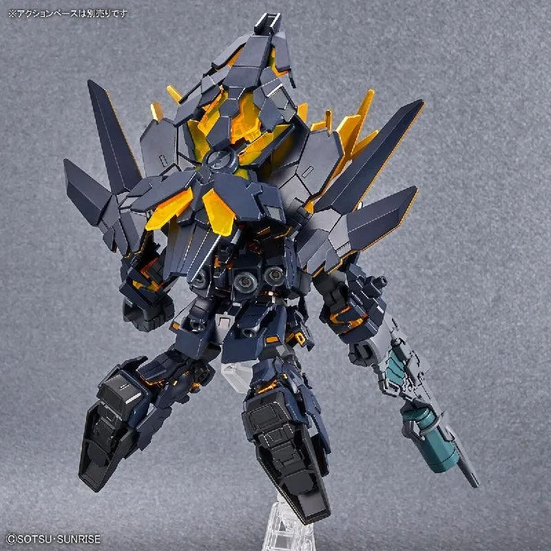 Bandai SD Gundam Cross Silhouette: Unicorn Gundam 2 Banshee [Destroy Mode] & Banshee Norn Parts Set - Kidultverse