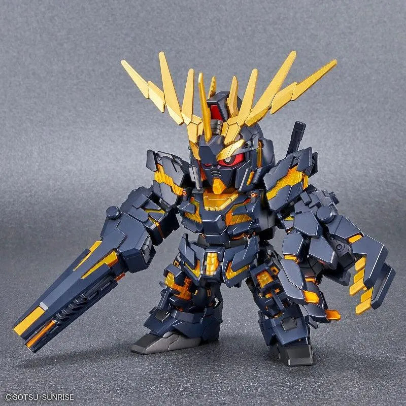 Bandai SD Gundam Cross Silhouette: Unicorn Gundam 2 Banshee [Destroy Mode] & Banshee Norn Parts Set - Kidultverse