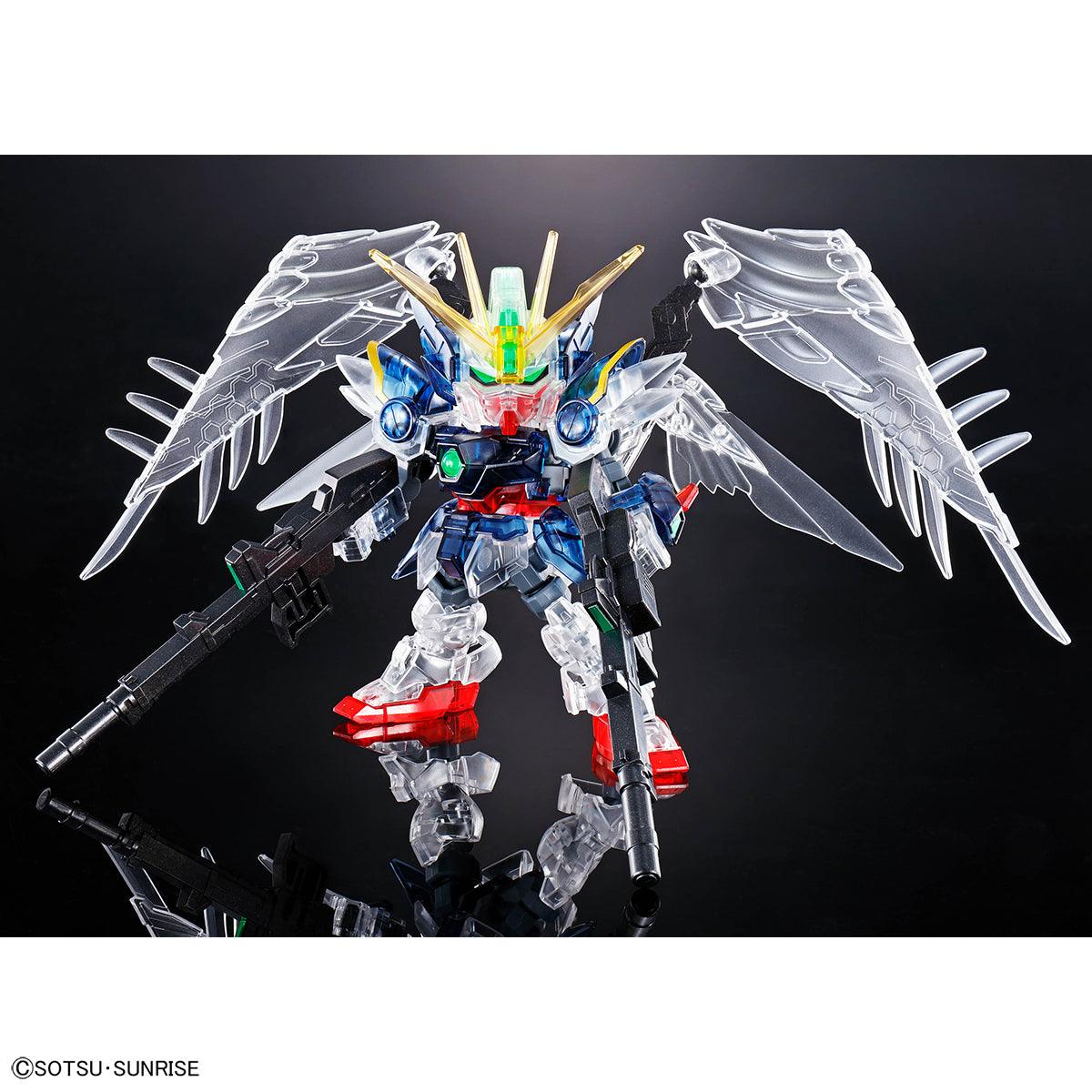 Bandai SD Gundam Cross Silhouette Wing Gundam Zero EW [Clear Color] (P-Bandai) - Kidultverse