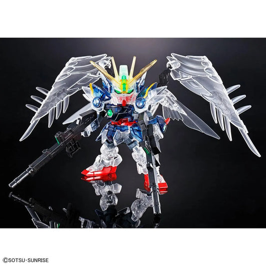 Bandai SD Gundam Cross Silhouette Wing Gundam Zero EW [Clear Color] (P-Bandai) - Kidultverse