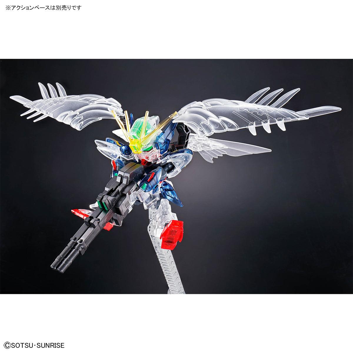 Bandai SD Gundam Cross Silhouette Wing Gundam Zero EW [Clear Color] (P-Bandai) - Kidultverse