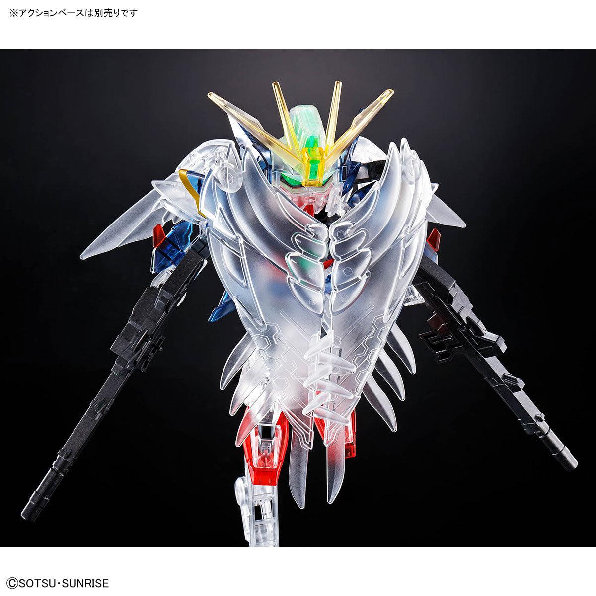 Bandai SD Gundam Cross Silhouette Wing Gundam Zero EW [Clear Color] (P-Bandai) - Kidultverse