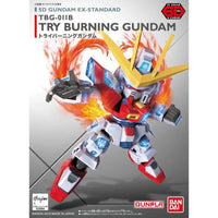 Bandai SD Gundam EX-Standard No.011 TBG-011B Try Burning Gundam - Kidultverse