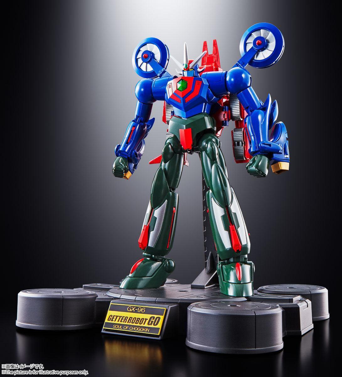 Bandai Soul of Chogokin GX-96 Getter Robot GO - Kidultverse