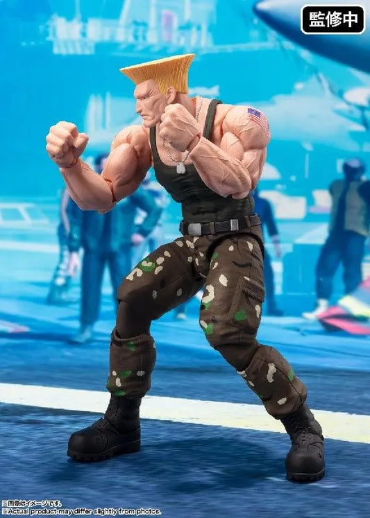 Bandai Street Fighter: S.H.Figuarts Guile [Outfit 2] - Kidultverse