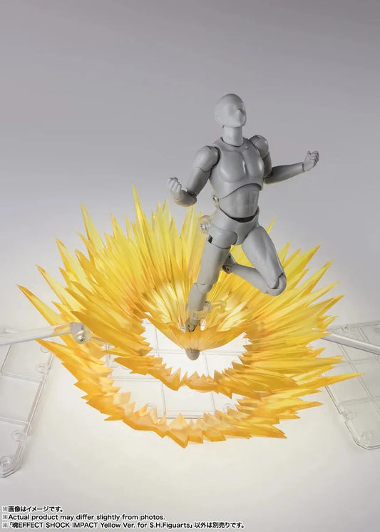 Bandai Tamashii EFFECT: SHOCK IMPACT Yellow Ver. for S.H.Figuarts - Kidultverse