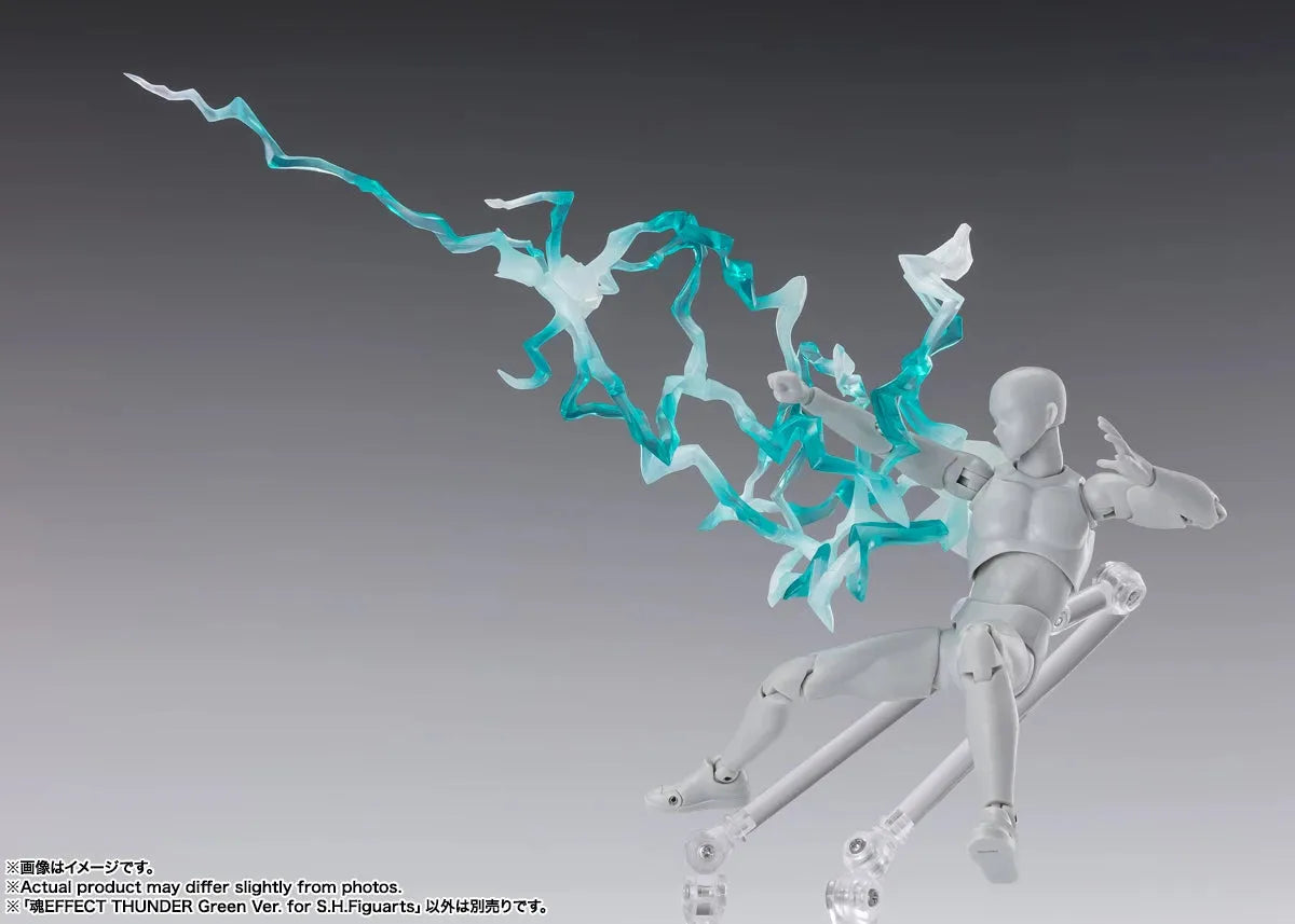 Bandai Tamashii EFFECT: THUNDER Green Ver. for S.H.Figuarts - Kidultverse