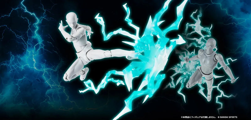 Bandai Tamashii EFFECT: THUNDER Green Ver. for S.H.Figuarts - Kidultverse