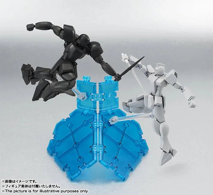 Bandai Tamashii Stage Act Combination [Clear Blue] - Kidultverse