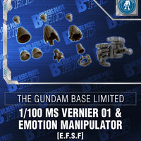Bandai The Gundam Base Limited 1/100 MS Vernier 01 & Emotion Manipulator [E.F.S.F.] - Kidultverse