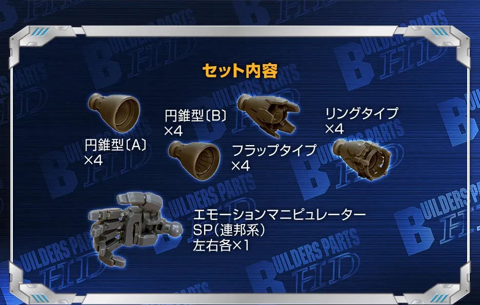 Bandai The Gundam Base Limited 1/100 MS Vernier 01 & Emotion Manipulator [E.F.S.F.] - Kidultverse