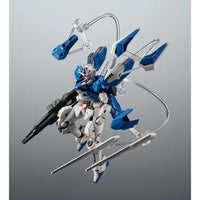 The Robot Spirits XVX-016RN Gundam Aerial Rebuild ver. – action pose on clear stand
