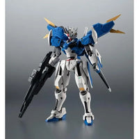 The Robot Spirits XVX-016RN Gundam Aerial Rebuild ver. – full-body front view with rifle and wings