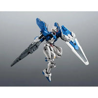 The Robot Spirits XVX-016RN Gundam Aerial Rebuild ver. – action pose with twin beam weapons raised