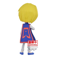 Hunter X Hunter: Q posket: Kurapika Ver.B – rear view showing blue cape emblem
