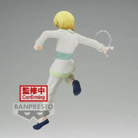 Hunter X Hunter: Vibration Stars: Kurapika – rear view in mid-leap with chain