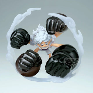 Banpresto One Piece: World Collectable Figure Special: Monkey D. Luffy Gear 5 [Gum-Gum Dawn Gatling] - Kidultverse