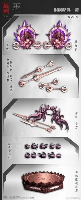 CangDao CangDao Model 1/72 CD-06 Tianwei Ashura [Metal Frame] - Kidultverse