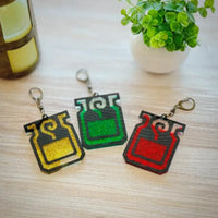 Capcom Monster Hunter Wild: Glitter Keychain [Healing Potion] (Capcom Cafe Limited) - Kidultverse