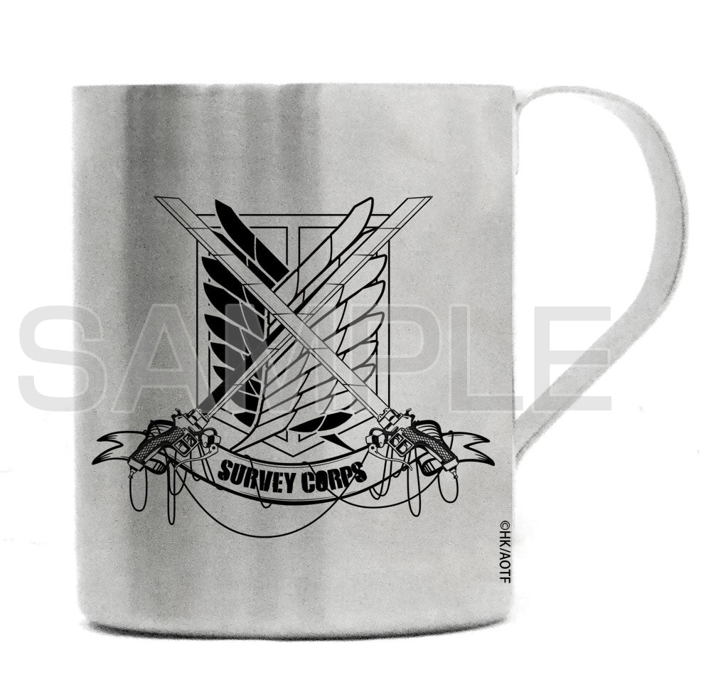 Attack on Titan: Survey Corps Double Wall Stainless Steel Mug