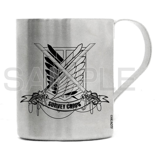 Attack on Titan: Survey Corps Double Wall Stainless Steel Mug