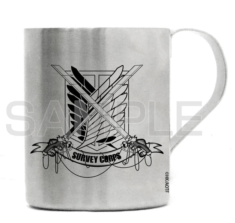 Attack on Titan: Survey Corps Double Wall Stainless Steel Mug