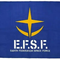 Cospa Mobile Suit Gundam 0079: E.F.S.F Military Flag - Kidultverse