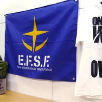 Cospa Mobile Suit Gundam 0079: E.F.S.F Military Flag - Kidultverse