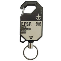 Cospa Mobile Suit Gundam: E.F.S.F. Earth Federation Space Force Reel Keychain - Kidultverse