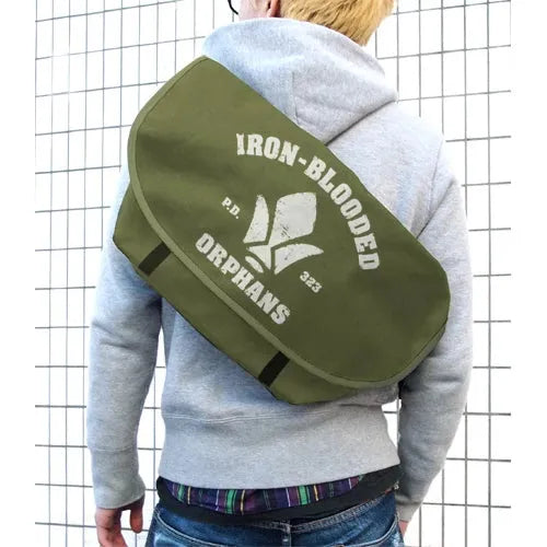 Cospa Mobile Suit Gundam Iron-Blooded Orphans: Tekkadan Messenger Bag [Moss Color] - Kidultverse