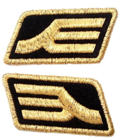 Cospa Mobile Suit Gundam: Zeon Lieutenant Commander Iron-on Patch [Black] - Kidultverse