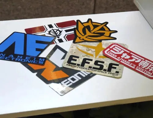 Cospa Mobile Suit Z Gundam: Anaheim Electronics Waterproof Sticker - Kidultverse