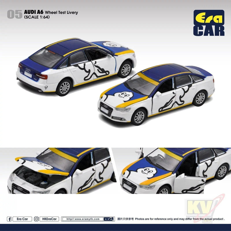 Era Car ERA#05 1/64 Audi A6 (Wheel Test Livery) - Kidultverse