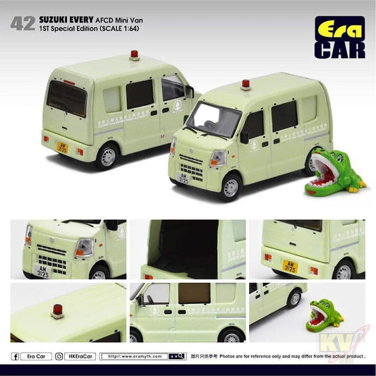 Era Car ERA#42 1/64 Suzuki Every HK AFCD Mini 1st Special edition - Kidultverse