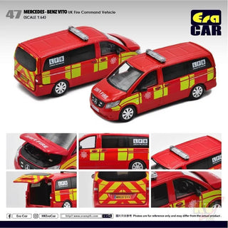 Era Car ERA#47 1/64 Mercedes Benz Vito UK Fire Command Vehicle - Kidultverse