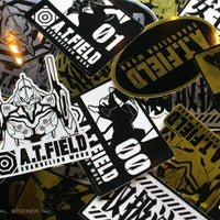 Evangelion Racing Evangelion Racing: A.T.FIELD Unit-01 AT Logo Sticker [ATF018S] - Kidultverse