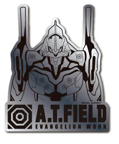Evangelion Racing Evangelion Racing: A.T.FIELD Unit-01 Bust-Up Sticker [ATF024S] - Kidultverse