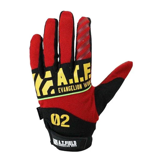 Evangelion Racing Evangelion Racing: EVA A.T.FIELD Mechanic's Gloves [Unit-02] - Kidultverse