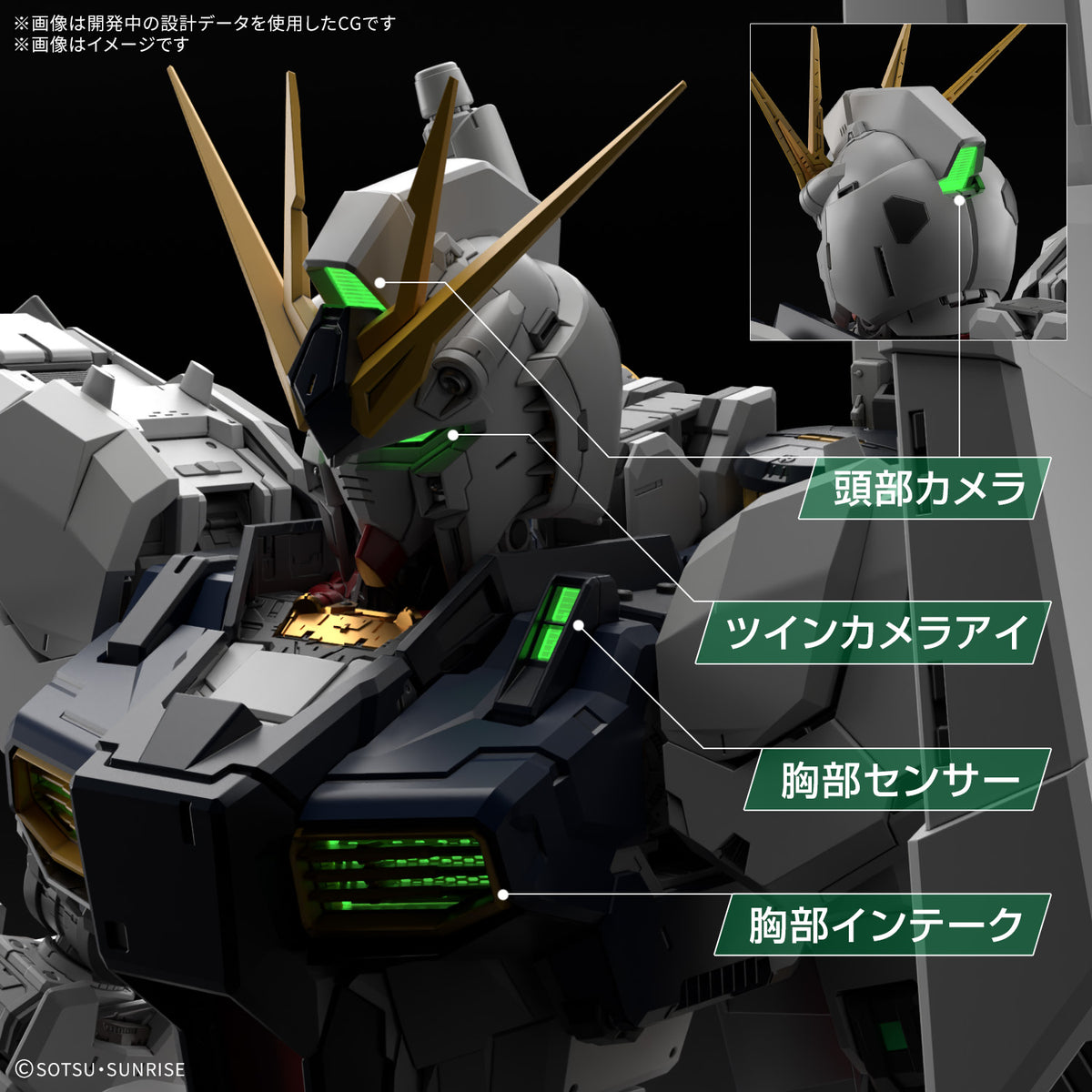 PG Unleashed 1/60 Nu Gundam LED Unit