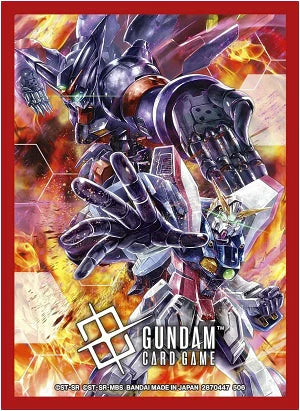 Gundam Card Game Official Card Sleeves 02 [Shining Gundam VS Master Gundam]